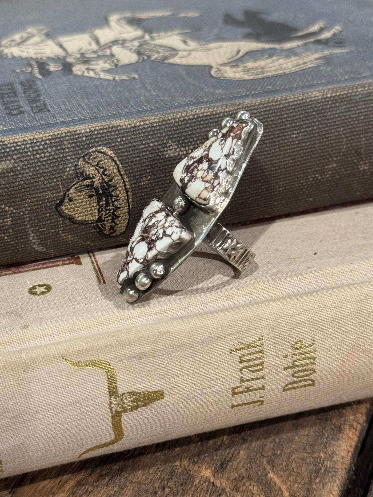 Wild Horses Double Arrow Ring